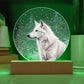 Winter Wolf LED Light Plaque