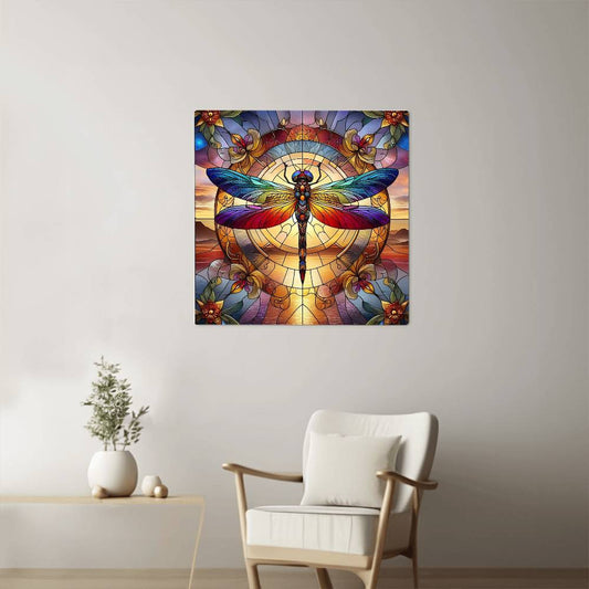 Dragonfly Metal Sign