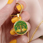 Stained Glass Tree of Life Jewelry - Silver and Gold