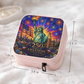 250 Years of Freedom Necklace or Keychain Stained Glass Style Statue of Liberty Independence Hall Patriotic USA Commemorative Limited Edition