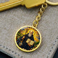 Saint Benedict Necklace or Keychain, Catholic Protection Medal Jewelry, Christian Faith Pendant Gift