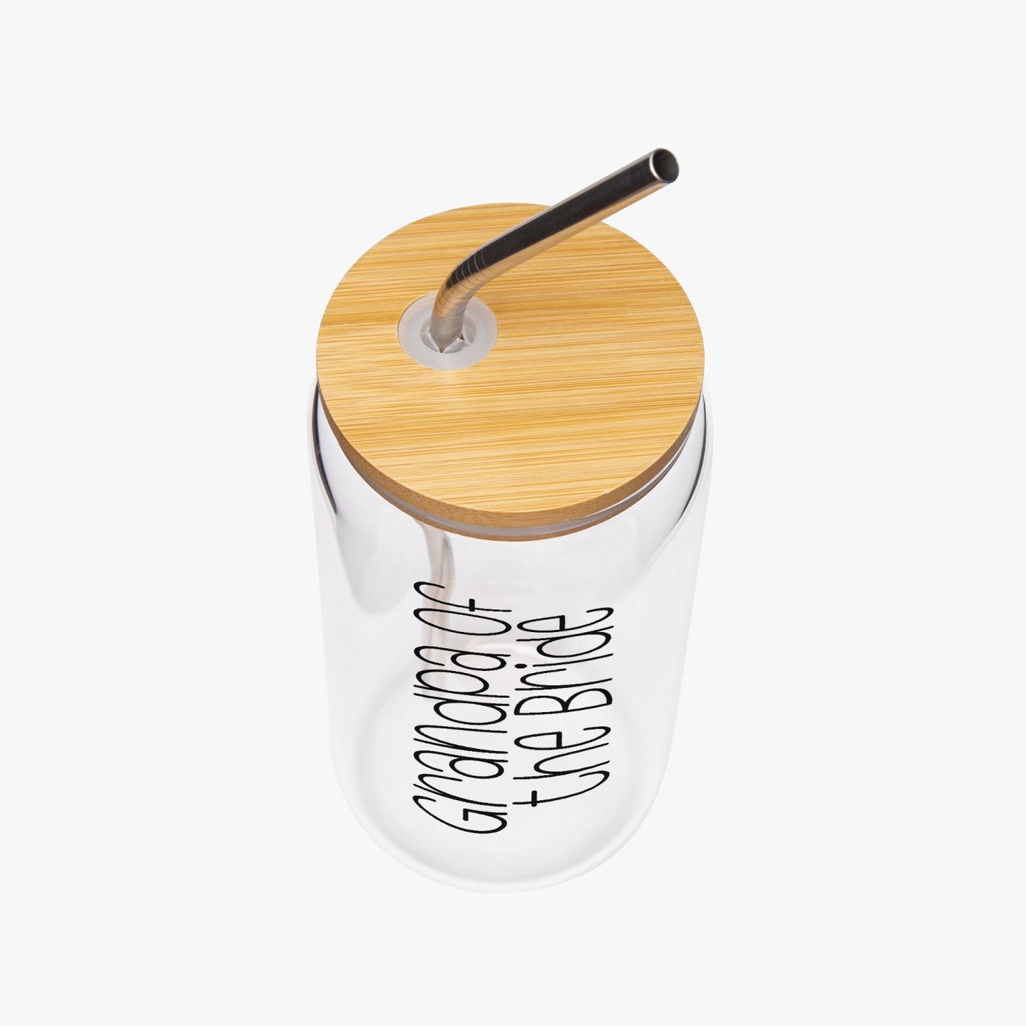 Grandpa Of The Bride Tumbler with Bamboo Lid