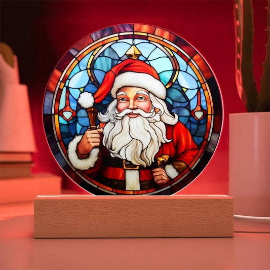 Santa Claus Acrylic Plaque