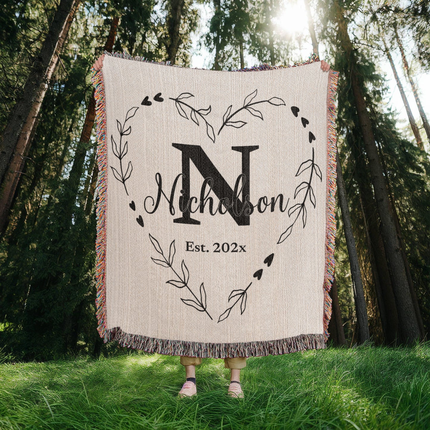 Newlywed Blanket Gift