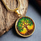 Stained Glass Tree of Life Necklace and Bracelet