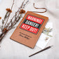Personalized Danger Keep Out Self Care Journal