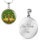 Stained Glass Tree of Life Jewelry - Silver and Gold