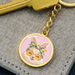 Crochet Bunny Necklace or Keychain, Cute Easter Bunny Jewelry, Amigurumi Rabbit Pendant for Teen Girl, Easter Basket Stuffer Gift