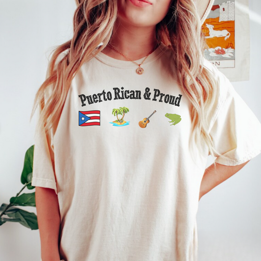 Puerto Rican and Proud Shirt