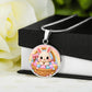Crochet Bunny Necklace or Keychain, Easter Basket Bunny Jewelry, Cute Rabbit Pendant for Teen Girl, Easter Basket Stuffer Gift