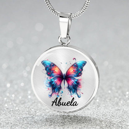 Mama Butterfly Necklace