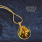 Saint Joseph and Child Jesus Necklace or Keychain, Catholic Patron Saint of Fathers Jewelry, Christian Faith Gift