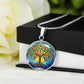 Stained Glass Jewelry - Necklace and Bangle