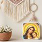 Virgin Mary and Baby Jesus Necklace or Keychain, Madonna and Child Catholic Jewelry, Christian Faith Gift