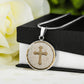 Ornate Cross Necklace or Keychain, Catholic Necklace for Women, Christian Jewelry Gift, Elegant Religious Pendant Gift