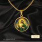 Saint Jude Necklace or Keychain, Patron Saint of Hopeless Causes Jewelry, Catholic Faith Pendant Gift