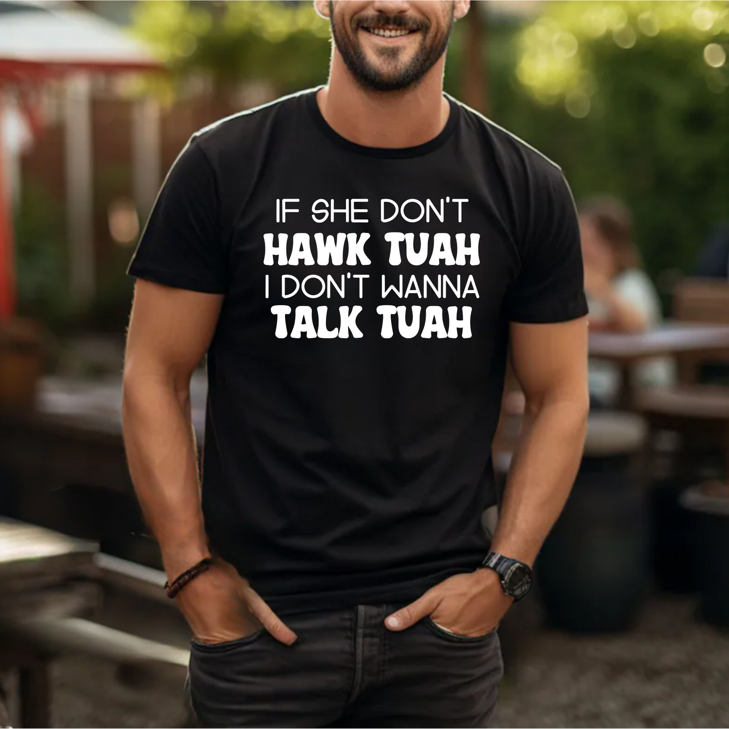 Hawk Tuah Unisex Tik Tok Shirt