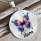 Mama Butterfly Necklace