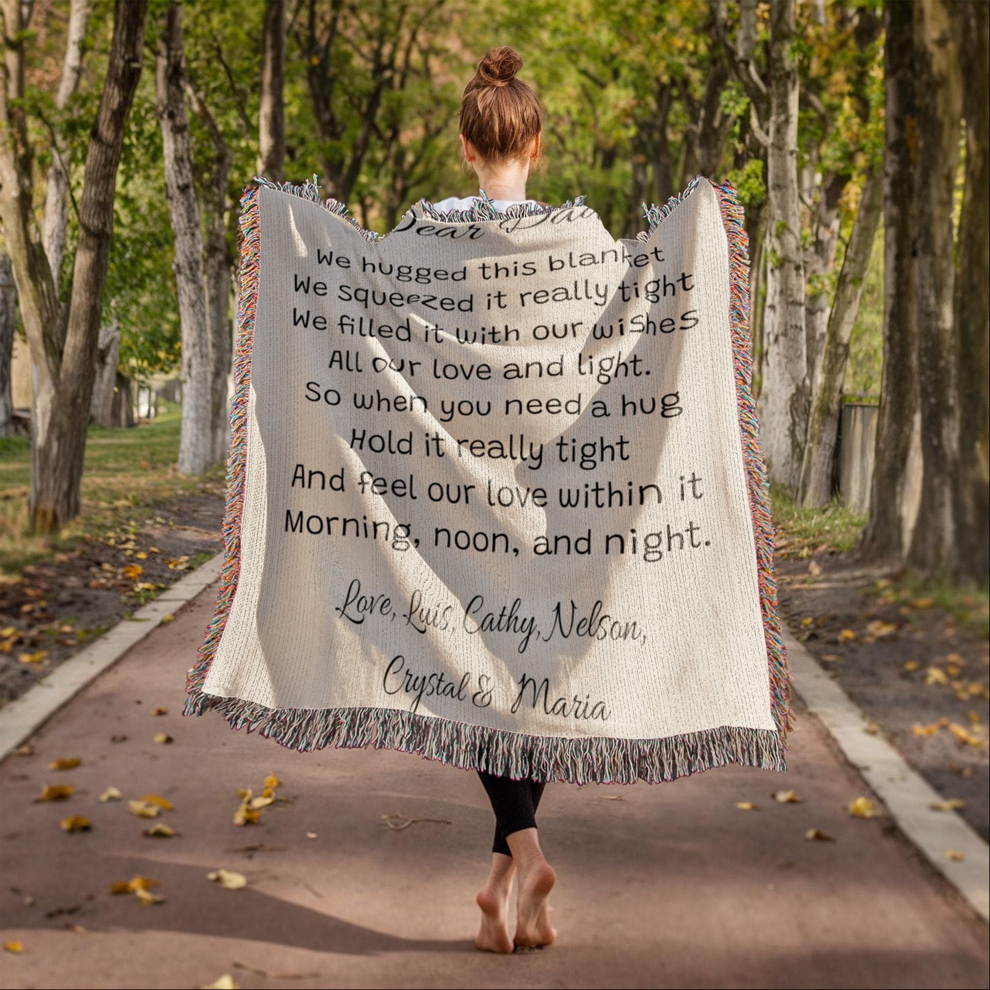 Personalized Grandpas Dad blanket, Custom Grandpa Gift with Kids Name, Father’s Day Gift from Kids, Sentimental Gift for Dad, Custom Family