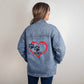 Personalized Custom Dog Lover Denim Jacket