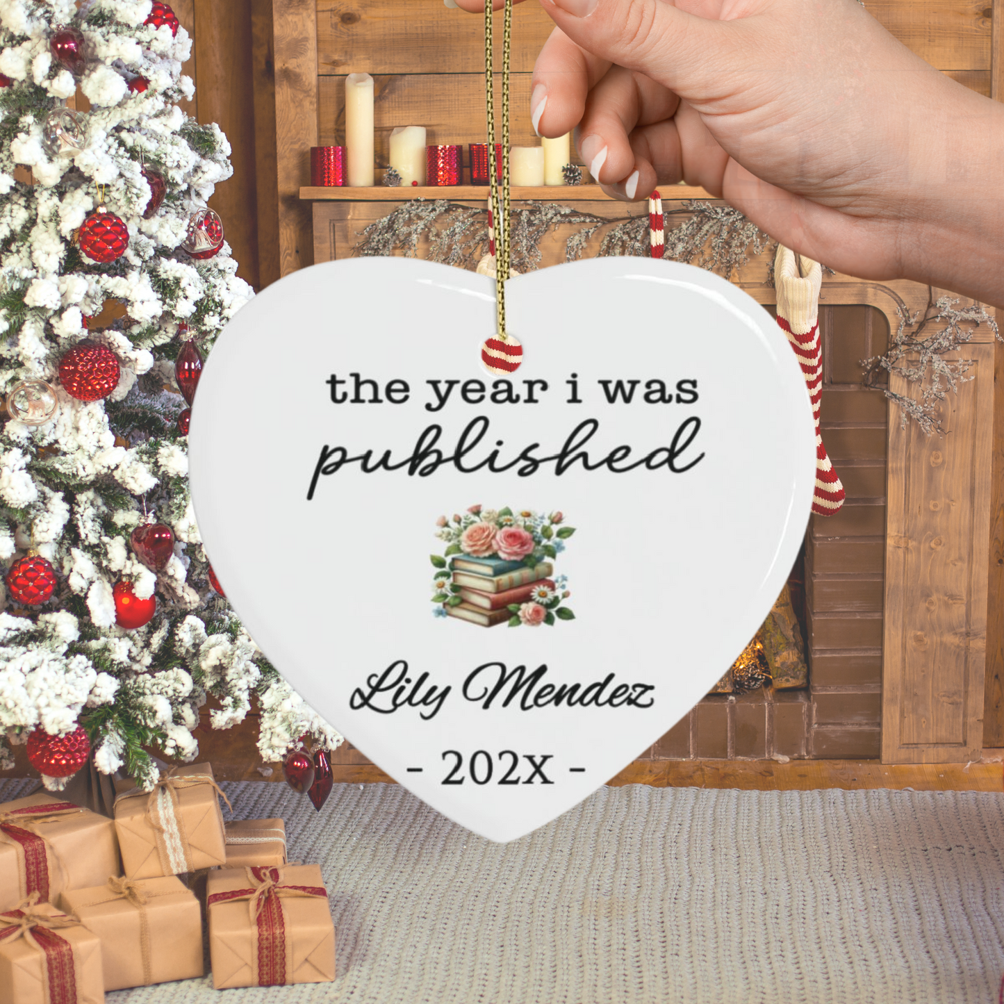 Personalized Author Plaque, The Year I Was Published, Custom Published Author Gift, New Writer Keepsake, Bestselling Book, Literary Gift