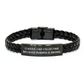 Classic Car Collecting Gifts for Her, Interlaced Leather Bracelet, Funny Quote, Gifts from Women, Mother's Day Unique Gifts - Image 1