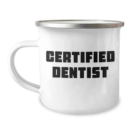 Funny Dentist Gifts from Family - Mother's Day Unique Camping Mug for Dentist Mom - 'You're a-maze-ing!' - Image 1