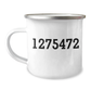 Funny Balinese Cat Lover Gifts from Friends for Graduation, I Love My Balinese Cat, People, Not So Much. Camping Mug - Image 1