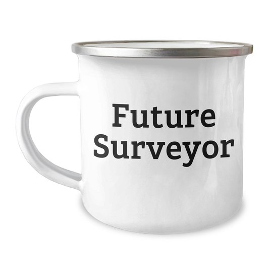 Funny Surveyor Gifts for Future Surveyor - Camping Mug for Mother's Day from Family - Image 1
