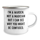 Warden Gifts, Funny Camping Mug, Graduation Unique Gifts from Friends, Warden Enthusiasts - Image 2