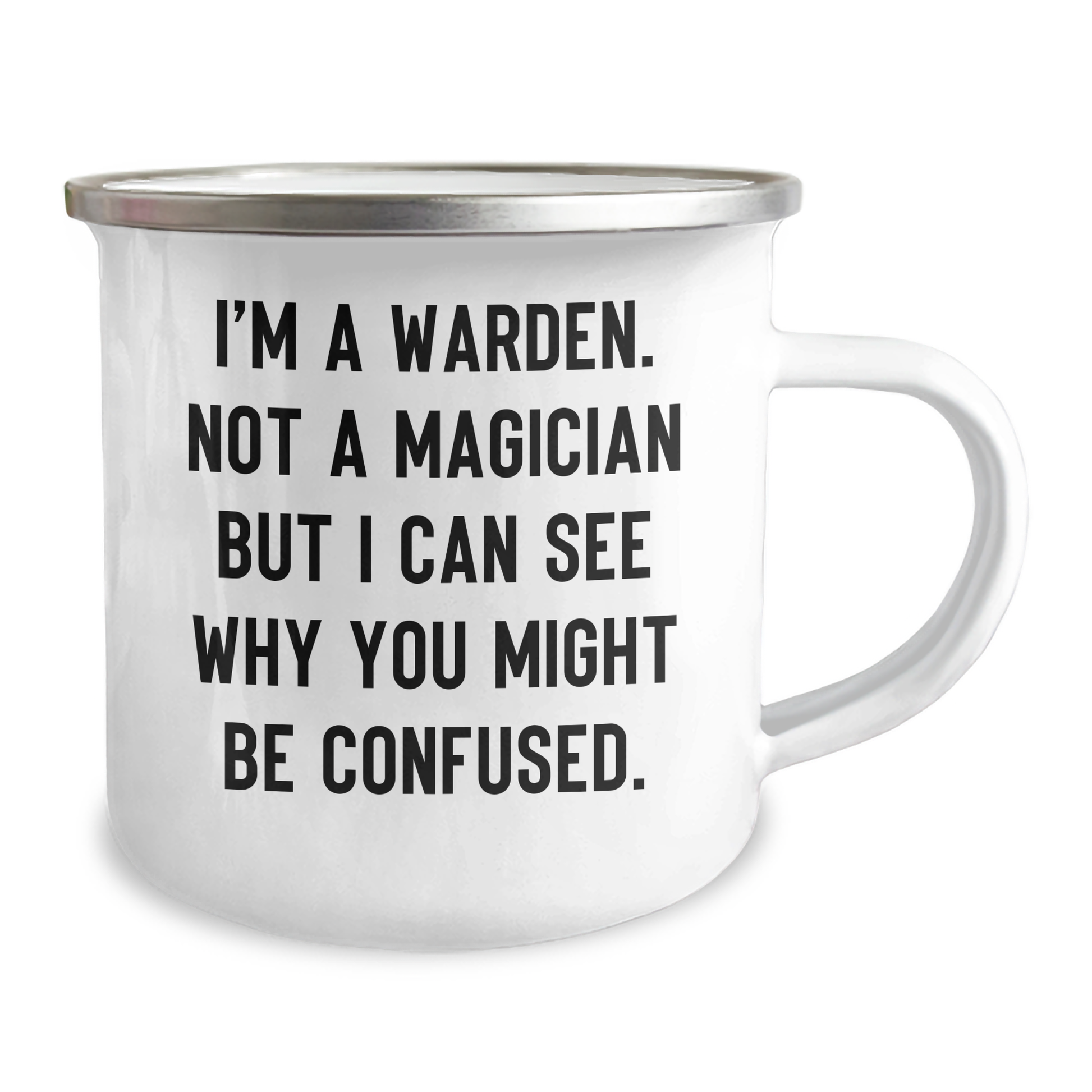 Warden Gifts, Funny Camping Mug, Graduation Unique Gifts from Friends, Warden Enthusiasts - Image 2