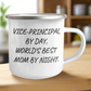 Vice-Principal By Day, World's Best Dad By Night - Funny Camping Mug for Father's Day Unique Gifts from Family - Image 2