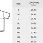 Cancer T-shirt Size Chart