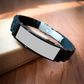 Comedian Gifts, Funny Ninja Quote, Glide lock Clasp Black Stainless Steel Adjustable Men's Women's Friends Coworkers Family Graduation Unique Gifts - Image 2