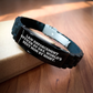 Law Enforcement Officer Gifts, Funny Quote Glide lock Clasp Bracelet, 'By Day, World's Best Mom By Night.', Adjustable, Black, Silver, Stainless Steel, Silicone, Premium Gift for Father's Day - Image 2