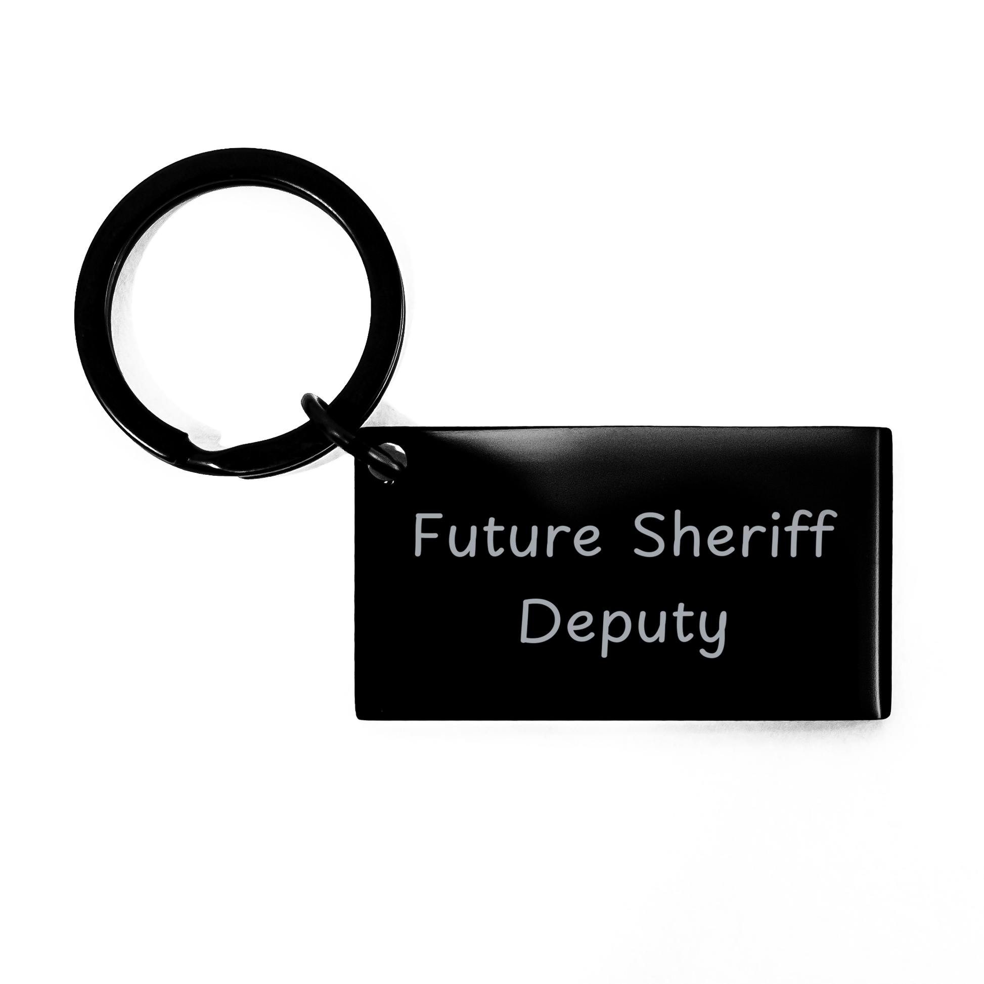 Sheriff Deputy Keychain, Funny Quote Gifts for Men, Women, Friends, Coworkers, Family, Future Sheriff Deputy Graduation Unique Gifts from Friends to Sheriff Deputy - Image 1