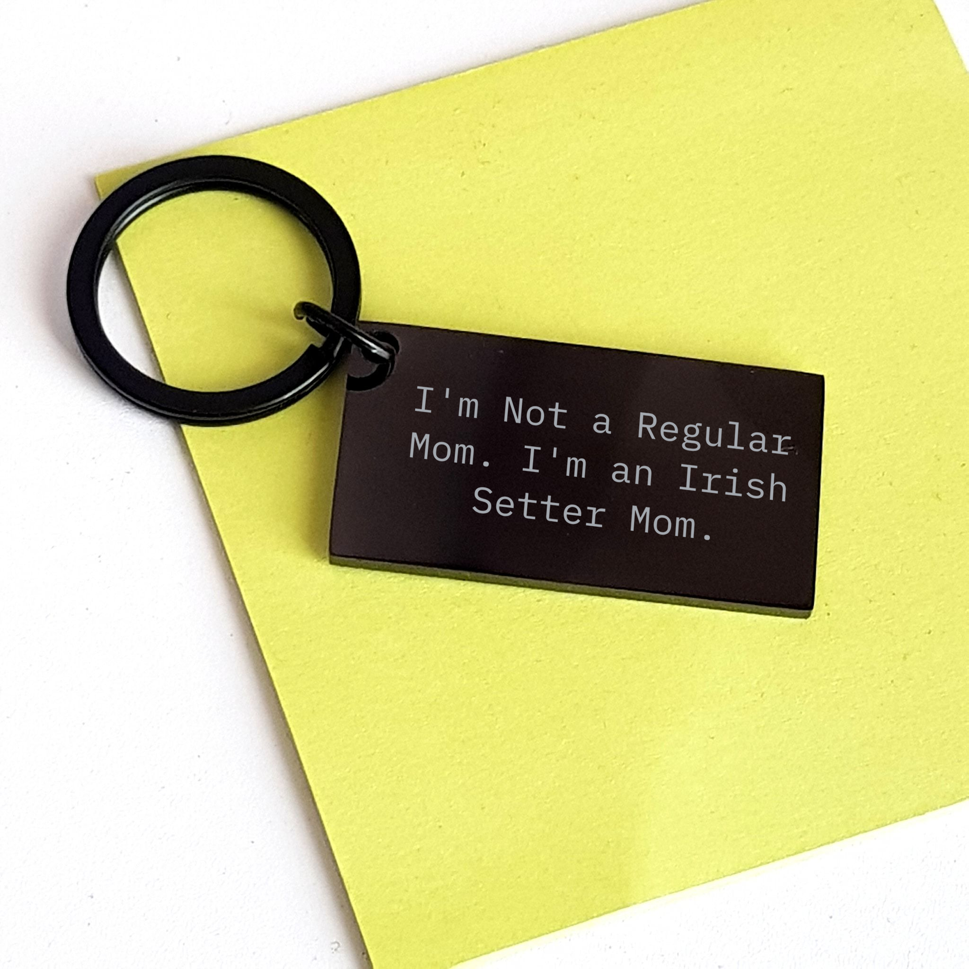 Funny Irish Setter Dog Mom Gifts Keychain for Her, Gifts from Mom to Irish Setter Dog, Mother's Day Unique Gifts - Image 3