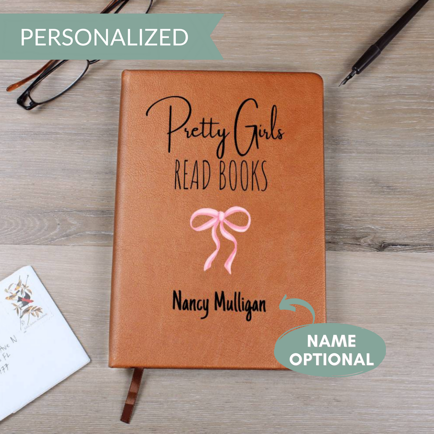 Personalized Pretty Girls Read Books Book Club Journal
