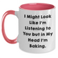 Funny Baking Quotes Two Tone Coffee Mugs Gifts from Friends for Baking Men on Father's Day, Unique Coffee Mug for Baking Enthusiasts, Best Gifts for Baking Lovers from Family and Friends - Main