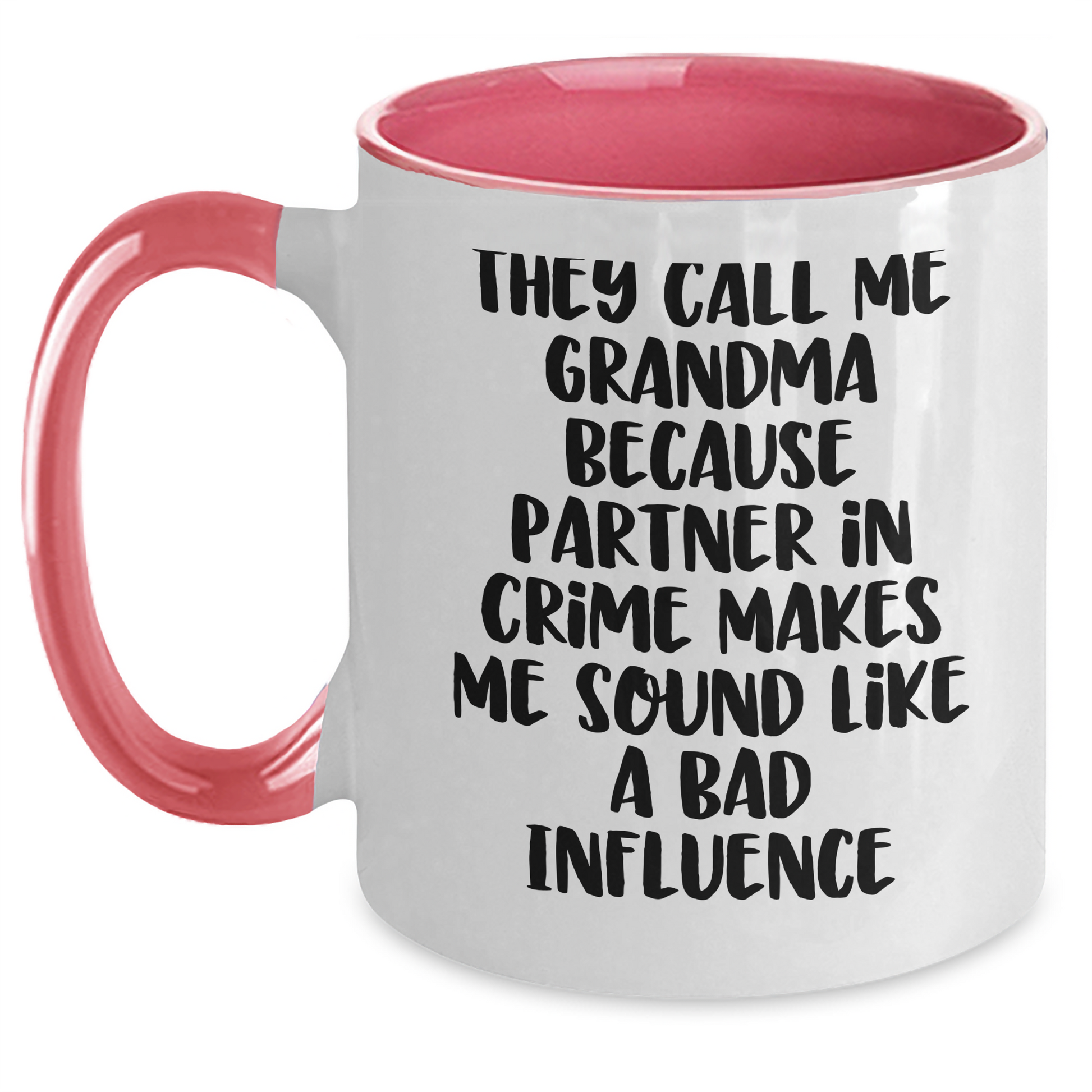 Funny Grandma Gifts from Men to Grandma - Two Tone Coffee Mug with Inspirational Quote, Best Gift for Grandma's Graduation - Main