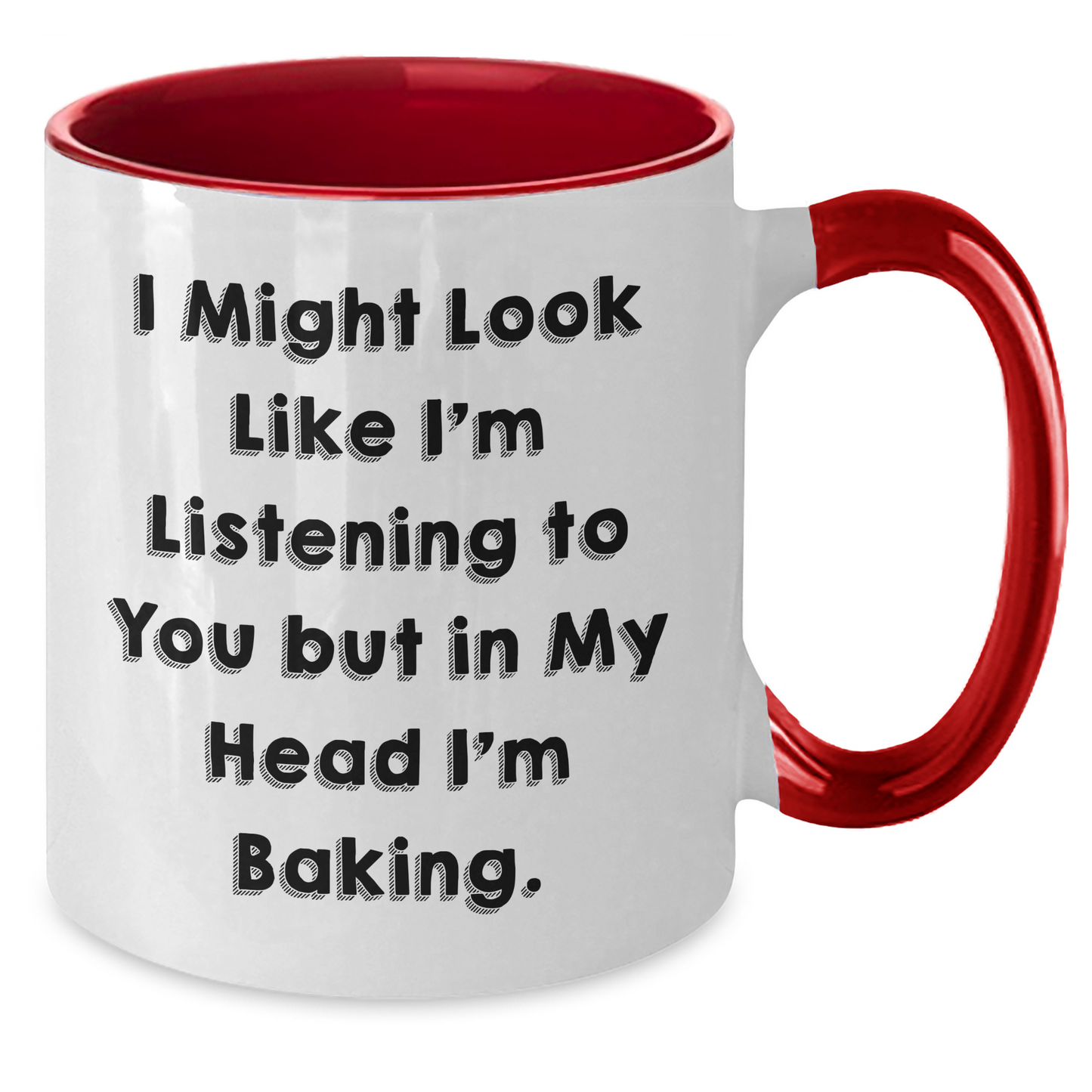 Funny Baking Quotes Two Tone Coffee Mugs Gifts from Friends for Baking Men on Father's Day, Unique Coffee Mug for Baking Enthusiasts, Best Gifts for Baking Lovers from Family and Friends - Additional
