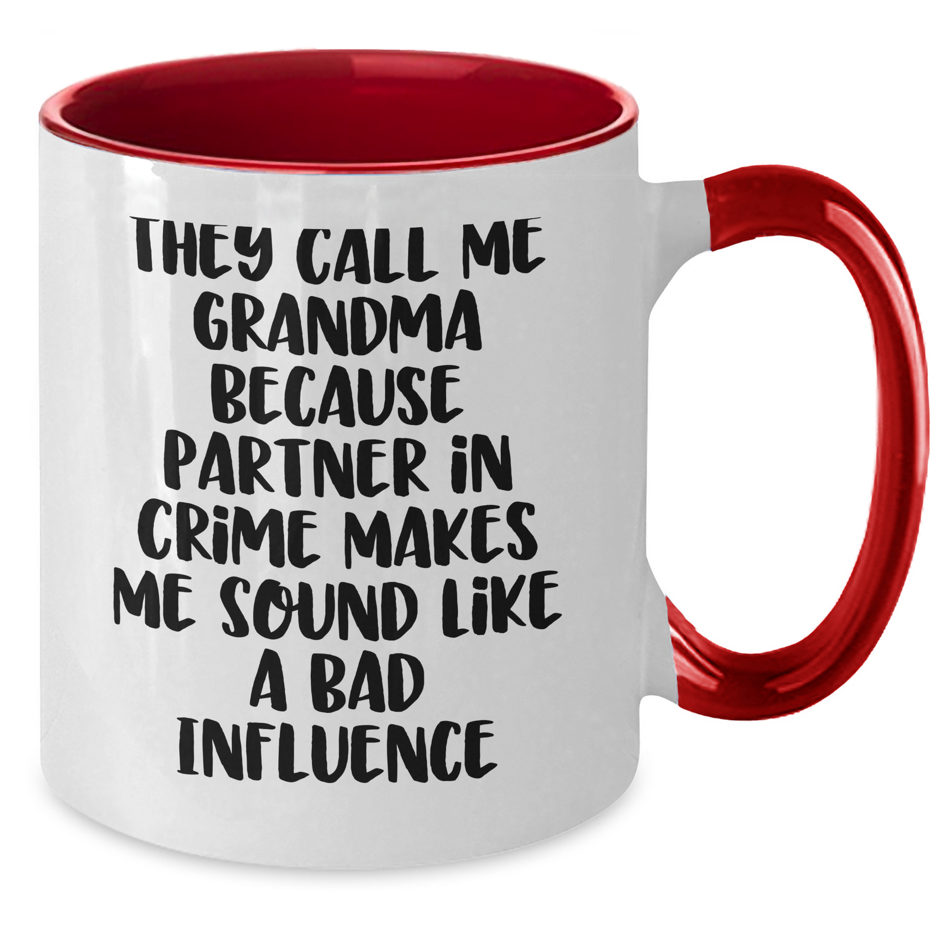Funny Grandma Gifts from Men to Grandma - Two Tone Coffee Mug with Inspirational Quote, Best Gift for Grandma's Graduation - Additional