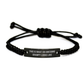 Grampy Gifts from Men - This Is What An Awesome Grampy Looks Like Rope Bracelet for Graduation Unique Gifts - Image 1