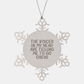 Funny Chess Gifts for Men from Family - Snowflake Ornament for Christmas - Image 1