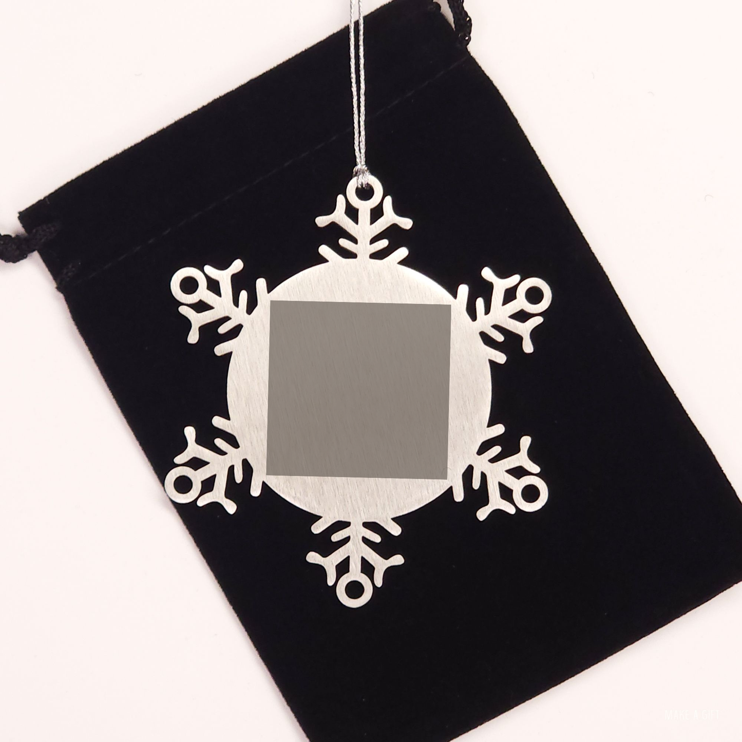 Comedian Snowflake Ornaments, Funny Gifts from Friends to Comedian, Christmas Unique Presents - Image 2