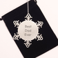 Funny Dad Gifts from Men - 'Best Dad Ever' Snowflake Ornament, Unique Christmas Unique Gifts for Dads - Image 2
