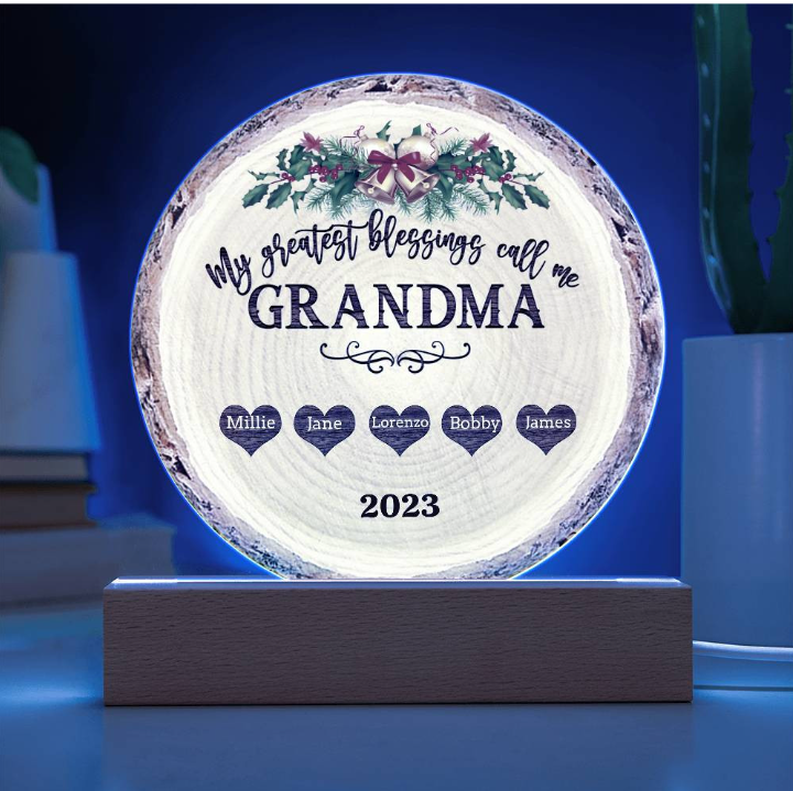 Grandma Blessings Plaque