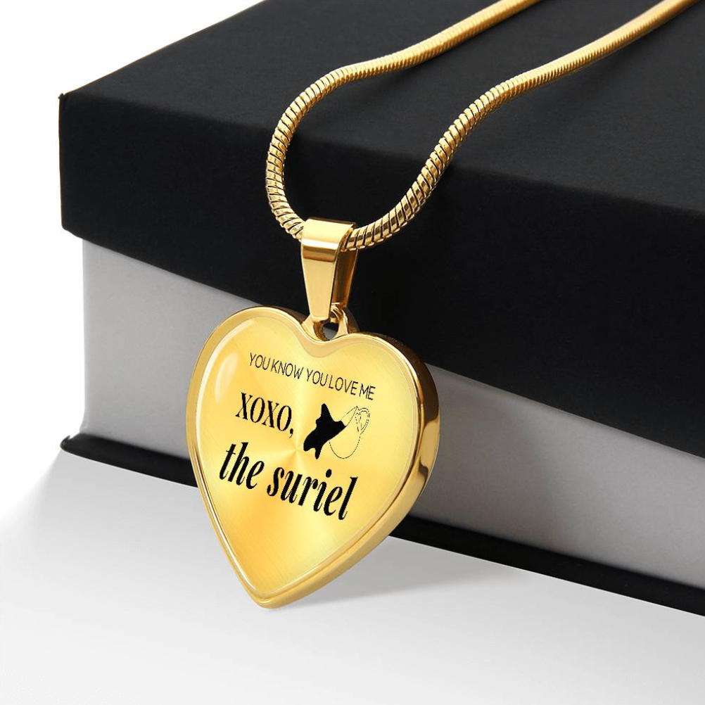 Personalized Acotar Xoxo The Suriel Necklace