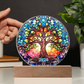 Stained Glass Style Tree of Life Plaque