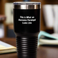 Gifts from Friends for Awesome Paralegal Graduates - This Is What An Awesome Paralegal Looks Like Tumbler, 20oz or 30oz Vacuum-Insulated, Stainless Steel/Powder Coating